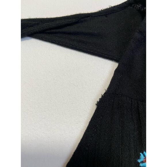 Free People Oxford Embroidered Mini Dress size small - Picture 9 of 9